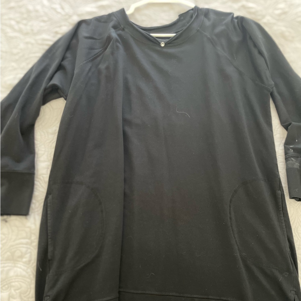 Urban Muu Muu black lounge tunic one size fits most.